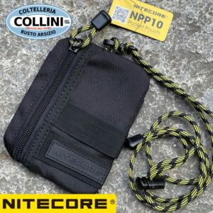 Nitecore - NPP10 - Bolsa para el cuello - Mini organizador de nylon con cremallera