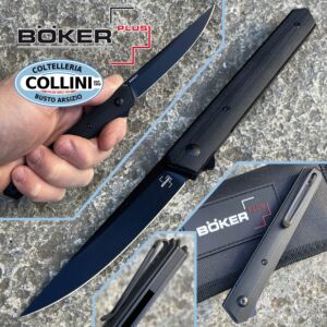 Boker Plus - Kwaiken Air G10 Negro de Lucas Burnley - 01BO339 - cuchillo