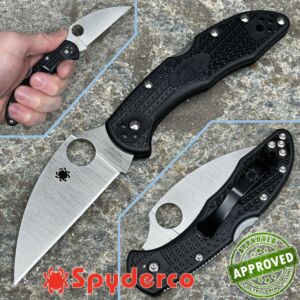 Spyderco - Delica 4 Wharncliffe Plain - C11FPWCBK - COLECCIÓN PRIVADA - cuchillo