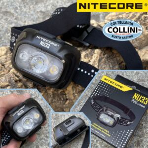 Nitecore - NU33 - Linterna frontal recargable por USB - 700 lumenes y 135 metros - Linterna Led