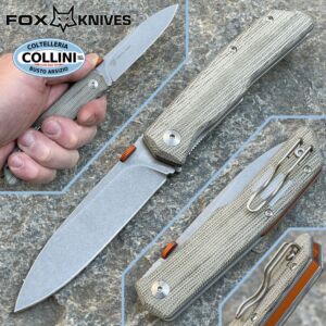 Fox - Terzuola - Liner Lock Micarta - FX-525MI - cuchillo