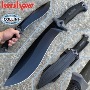 Kershaw - Camp 10 Machete - 1077 - Negro - cuchillo para exteriores