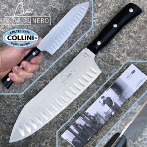 MaglioNero - Linea Iside - Santoku 17cm - IS5517 - cuchillo de cocina