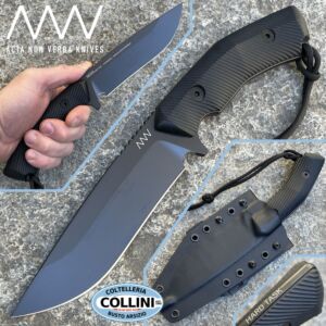 Acta Non Verba - M200 HT - Sleipner negro DLC - cuchillo navaja