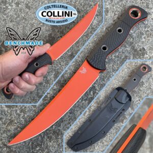 Benchmade - Meatcrafter - Hoja naranja y fibra de carbono - 15500OR-2 - cuchillo