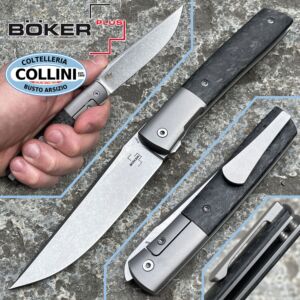 Boker Plus - Urban Trapper Premium Carbon Fiber by Brad Zinker - 01BO613 - cuchillo plegable