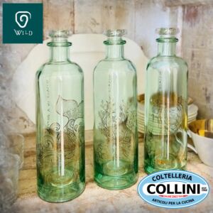 WILD BOTTLE - Botella de vidrio reciclado - WILD MANDALA 700ml.