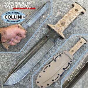 Wander Tactical - Cuchillo Centuria - Serial V - Edición limitada prototipo - Cuchillo personalizado