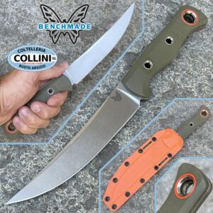 Benchmade - Meatcrafter - CPM-S45VN G10 OD Green - 15500-3 - cuchillo
