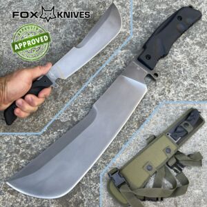 Fox - Golok Hitam Machete - Cuchillo de combate - COLECCIÓN PRIVADA - FX-9CM02B - cuchillo