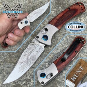 Benchmade - Mini Crooked River Knife - 15085-2204 - Edicion limitada Ringneck Phesant - cuchillo