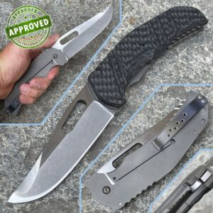 Mikkel Willumsen - Custom Titanium Frame Lock - COLECCION PRIVADA - cuchillo artesanal