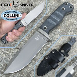 Fox - Outdoor Knife - V-TOKU2 SanMai Steel - Edición especial - de Reichart Markus - FX-103MB-CC - cuchillo