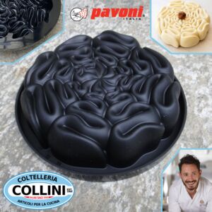 Pavoni - Molde de silicona para tartas DENTELLE - Por Cedric Grolet