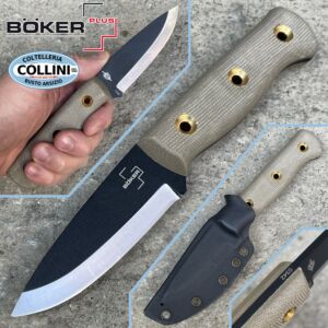 Boker Plus - Cuchillo bushcraft Vigtig - 02BO075 - design Dave Wenger - cuchillo fijo