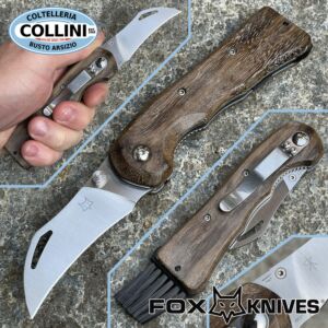 Fox - Spore - cuchillo para setas - Madera de eucalipto - FX-409 - Champiñón