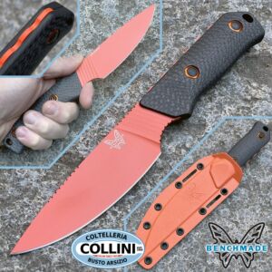 Benchmade - Cuchillo de caza Raghorn - CPM CruWear - 15600OR - cuchillo