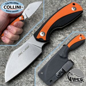 Viper - Lille 2 Fixed Knife by Vox - Elmax Orange/Black G10 - VT4024GBO - cuchillo