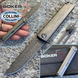 Boker Plus - Gemma Damast Flipper - 01BO358DAM - cuchillo