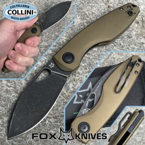 Fox - Cuchillo Chilin de Vox - FX-530ALOD - N690Co - Aluminio Verde - cuchillo