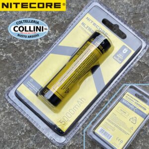 Nitecore - NL2150RX Con enchufe USB-C - Bateria recargable protegida de iones de litio 21700 3.6V 5000mAh y power bank