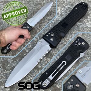 Sog - Pentagon Elite 2 - PE18 - NOS / PRIVATE COLLECTION - cuchillo