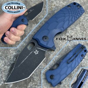 Fox - Core Tanto cuchillo de Vox - FX-612BLB - Top Shield negro - Azul - cuchillo