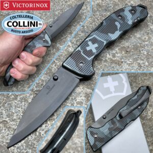 Victorinox - Cuchillo Evoke BSH Alox - Camuflaje azul marino - 0.9425.DS222 - cuchillo