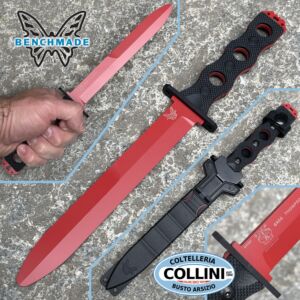 Benchmade - SOCP Fixed Blade Trainer - 185T - cuchillo de entrenamiento sin afilar