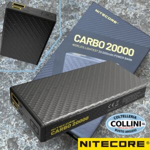 Nitecore - CARBO 20000 - Power Bank 20000mAh 20W ultraligero - powerbank