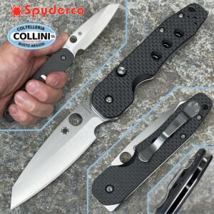 Spyderco - Kevin Smock Knife C240CFP - S30V - Carbon Fiber/G10 - cuchillo de colección