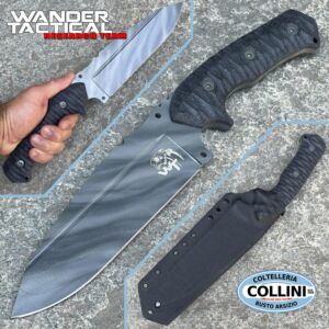 Wander Tactical - Smilodon - Smoke Gray Edicion Limitada - cuchillo hecho a mano