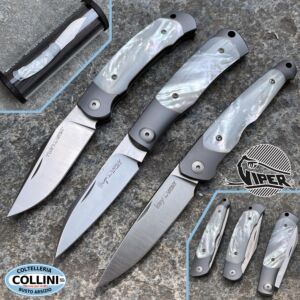 Viper - 2023 Titanio y Nacar Coleccion Edicion Limitada - Hug, Key, Twin - VCOL/2022M - cuchillos