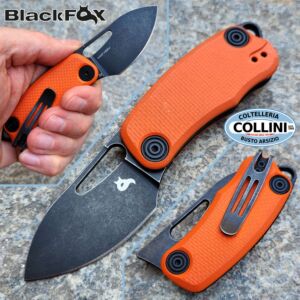 BlackFox - Nix por Grigorii Matveev - D2 Naranja G-10 - BF-763OR - cuchillo