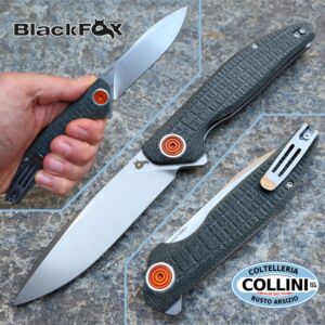 BlackFox - Artia por Grigorii Matveev - D2 Verde G-10 - BF-765OD - cuchillo