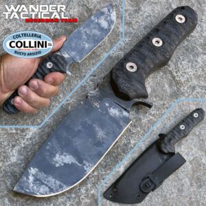 Wander Tactical - Lynx Marble Tactical - Black Micarta cuchillo personalizado