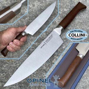 Opinel - Cuchillo de Chef serie Les Forgés 1890 - haya - 20 cm - cuchillo de cocina