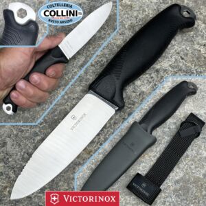 Victorinox - Cuchillo de bushcraft Venture - 3.0902.3 - Negro - cuchillo