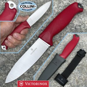 Victorinox - Cuchillo de bushcraft Venture - 3.0902 - Rojo - cuchillo