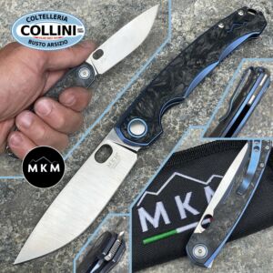 MKM - Eclipse by Vox - MagnaCut satinado y materia oscura azul titanio - EL-BLCF - Cuchillo