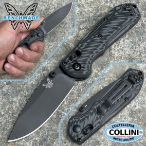Benchmade - Mini Freek - Cerakote CPM-M4 & Black/Gray G10 - 565BK-02 - cuchillo