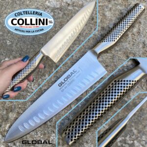 Global Knives - GF99 - Cuchillo Estriado de cocinero - 20,5cm - cuchillo de cocina