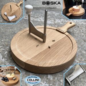 Boska - Tabla para cortar con rascador para queso - Friends Line - cm. 23x6