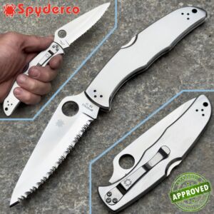 Spyderco - Endura 4 Acero Inoxidable SpyderEdge - C10S - COLECCIÓN PRIVADA - cuchillo