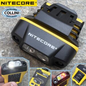 Nitecore - NU11 - Linterna de cabeza y gorra recargable por USB - 150 lumenes y 50 metros - Linterna Led