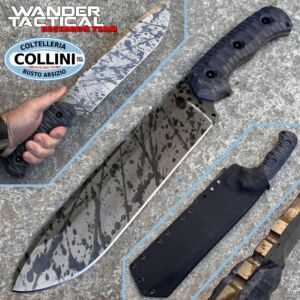 Wander Tactical - Godfather - Black Blood Blade & Black Micarta - cuchillo