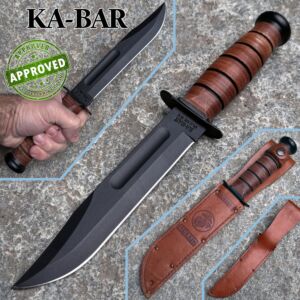 Ka-Bar - Vintage 1217 USMC Cuchillo de combate - COLECCION PRIVADA - cuchillo