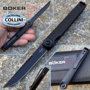 Boker Plus - Kaizen Cuchillo Flipper - All Black G10 y S35VN - 01BO689 - cuchillo