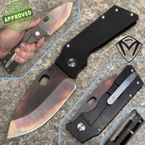 Medford Knife and Tools - TFF-1 - Flame CPM-S35VN & Titanium PVD - COLECCION PRIVADA - cuchillo