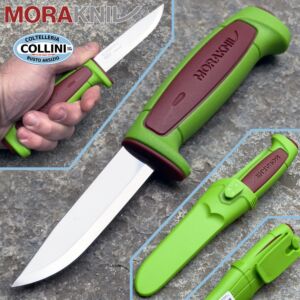 MoraKniv - Basic 546 Edicion Limitada 2024 - Rojo Dala y Verde Hiedra - 14282 - cuchillo